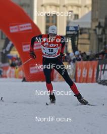 30.12.07, Prag, Czech Republic (CZE): Emmanuel Jonnier (FRA)  - FIS world cup cross-country, tour de ski, individual sprint, Prag (CZE). www.nordicfocus.com. c Hemmersbach/NordicFocus. Every downloaded picture is fee-liable.
