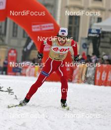 30.12.07, Prag, Czech Republic (CZE): Marit Bjoergen (NOR)  - FIS world cup cross-country, tour de ski, individual sprint, Prag (CZE). www.nordicfocus.com. c Hemmersbach/NordicFocus. Every downloaded picture is fee-liable.