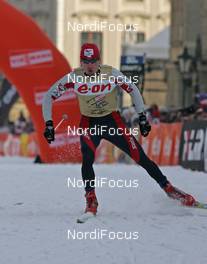 30.12.07, Prag, Czech Republic (CZE): Lukas Bauer (CZE)  - FIS world cup cross-country, tour de ski, individual sprint, Prag (CZE). www.nordicfocus.com. c Hemmersbach/NordicFocus. Every downloaded picture is fee-liable.