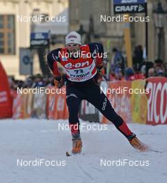 30.12.07, Prag, Czech Republic (CZE): Damien Ambrosetti (FRA)  - FIS world cup cross-country, tour de ski, individual sprint, Prag (CZE). www.nordicfocus.com. c Hemmersbach/NordicFocus. Every downloaded picture is fee-liable.