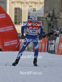 30.12.07, Prag, Czech Republic (CZE): Valerio Checchi (ITA)  - FIS world cup cross-country, tour de ski, individual sprint, Prag (CZE). www.nordicfocus.com. c Hemmersbach/NordicFocus. Every downloaded picture is fee-liable.