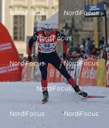 30.12.07, Prag, Czech Republic (CZE): Christophe Perrillat (FRA)  - FIS world cup cross-country, tour de ski, individual sprint, Prag (CZE). www.nordicfocus.com. c Hemmersbach/NordicFocus. Every downloaded picture is fee-liable.