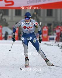 30.12.07, Prag, Czech Republic (CZE): Virpi Kuitunen (FIN)  - FIS world cup cross-country, tour de ski, individual sprint, Prag (CZE). www.nordicfocus.com. c Hemmersbach/NordicFocus. Every downloaded picture is fee-liable.