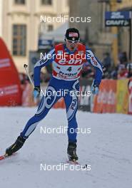 30.12.07, Prag, Czech Republic (CZE): Fabio Santus (ITA)  - FIS world cup cross-country, tour de ski, individual sprint, Prag (CZE). www.nordicfocus.com. c Hemmersbach/NordicFocus. Every downloaded picture is fee-liable.