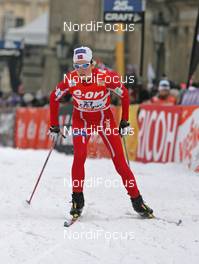 30.12.07, Prag, Czech Republic (CZE): Kristin Stoermer Steira (NOR)  - FIS world cup cross-country, tour de ski, individual sprint, Prag (CZE). www.nordicfocus.com. c Hemmersbach/NordicFocus. Every downloaded picture is fee-liable.