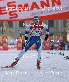 30.12.07, Prag, Czech Republic (CZE): Ville Nousiainen (FIN)  - FIS world cup cross-country, tour de ski, individual sprint, Prag (CZE). www.nordicfocus.com. c Hemmersbach/NordicFocus. Every downloaded picture is fee-liable.