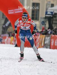 30.12.07, Prag, Czech Republic (CZE): Pirjo Muranen (FIN)  - FIS world cup cross-country, tour de ski, individual sprint, Prag (CZE). www.nordicfocus.com. c Hemmersbach/NordicFocus. Every downloaded picture is fee-liable.