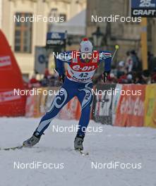 30.12.07, Prag, Czech Republic (CZE): Freddy Schwienbacher (ITA)  - FIS world cup cross-country, tour de ski, individual sprint, Prag (CZE). www.nordicfocus.com. c Hemmersbach/NordicFocus. Every downloaded picture is fee-liable.