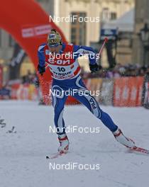 30.12.07, Prag, Czech Republic (CZE): Girogio di Centa (ITA)  - FIS world cup cross-country, tour de ski, individual sprint, Prag (CZE). www.nordicfocus.com. c Hemmersbach/NordicFocus. Every downloaded picture is fee-liable.