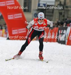 30.12.07, Prag, Czech Republic (CZE): Helena Erbenova (CZE)  - FIS world cup cross-country, tour de ski, individual sprint, Prag (CZE). www.nordicfocus.com. c Hemmersbach/NordicFocus. Every downloaded picture is fee-liable.