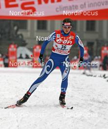 30.12.07, Prag, Czech Republic (CZE): Magda Genuin (ITA)  - FIS world cup cross-country, tour de ski, individual sprint, Prag (CZE). www.nordicfocus.com. c Hemmersbach/NordicFocus. Every downloaded picture is fee-liable.