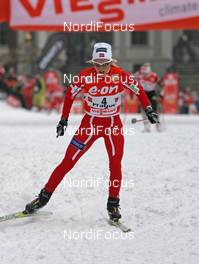 30.12.07, Prag, Czech Republic (CZE): Therese Johaug (NOR)  - FIS world cup cross-country, tour de ski, individual sprint, Prag (CZE). www.nordicfocus.com. c Hemmersbach/NordicFocus. Every downloaded picture is fee-liable.
