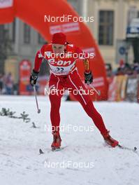 30.12.07, Prag, Czech Republic (CZE): Justyna Kowalczyk (POL)  - FIS world cup cross-country, tour de ski, individual sprint, Prag (CZE). www.nordicfocus.com. c Hemmersbach/NordicFocus. Every downloaded picture is fee-liable.