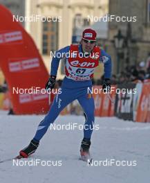 30.12.07, Prag, Czech Republic (CZE): Nejc Brodar (SLO)  - FIS world cup cross-country, tour de ski, individual sprint, Prag (CZE). www.nordicfocus.com. c Hemmersbach/NordicFocus. Every downloaded picture is fee-liable.