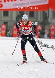 30.12.07, Prag, Czech Republic (CZE): Pin Elodie Bourgeois (FRA)  - FIS world cup cross-country, tour de ski, individual sprint, Prag (CZE). www.nordicfocus.com. c Hemmersbach/NordicFocus. Every downloaded picture is fee-liable.