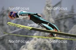 01.12.2007, Kuusamo, Finland (FIN): Eric Frenzel (GER) - FIS world cup nordic combined, sprint, Kuusamo (FIN). www.nordicfocus.com. c Furtner/NordicFocus. Every downloaded picture is fee-liable.
