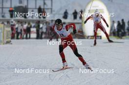 01.12.2007, Kuusamo, Finland (FIN): Mario Stecher (AUT)  - FIS world cup nordic combined, sprint, Kuusamo (FIN). www.nordicfocus.com. c Felgenhauer/NordicFocus. Every downloaded picture is fee-liable.