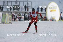 01.12.2007, Kuusamo, Finland (FIN): Lukas Klapfer (AUT)  - FIS world cup nordic combined, sprint, Kuusamo (FIN). www.nordicfocus.com. c Felgenhauer/NordicFocus. Every downloaded picture is fee-liable.