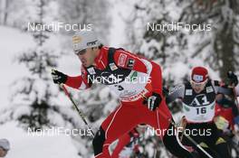 15.12.2007, Ramsau, Austria (AUT): Christoph Bieler (AUT) - FIS world cup nordic combined, mass start, Ramsau (AUT). www.nordicfocus.com. c Furtner/NordicFocus. Every downloaded picture is fee-liable.