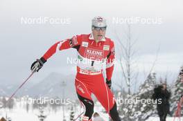 16.12.2007, Ramsau, Austria (AUT): Bernhard Gruber (AUT) - FIS world cup nordic combined, sprint, Ramsau (AUT). www.nordicfocus.com. c Furtner/NordicFocus. Every downloaded picture is fee-liable.