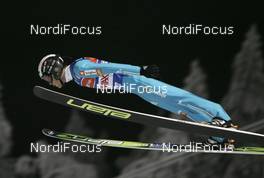 01.12.2007, Kuusamo, Finland (FIN): Jernej Damjan (SLO) - FIS world cup ski jumping, individual large hill, Kuusamo (FIN). www.nordicfocus.com. c Furtner/NordicFocus. Every downloaded picture is fee-liable.