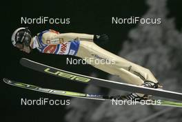 01.12.2007, Kuusamo, Finland (FIN): Jernej Damjan (SLO) - FIS world cup ski jumping, individual large hill, Kuusamo (FIN). www.nordicfocus.com. c Furtner/NordicFocus. Every downloaded picture is fee-liable.