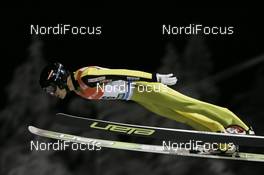 29.11.2007, Kuusamo, Finland (FIN): Nicolas Mayer (FRA)  - FIS world cup ski jumping, individual large hill qualification, Kuusamo (FIN). www.nordicfocus.com. c Furtner/NordicFocus. Every downloaded picture is fee-liable.