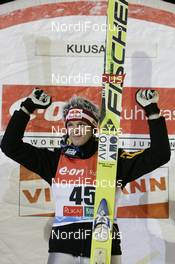 01.12.2007, Kuusamo, Finland (FIN): Thomas Morgenstern (AUT) - FIS world cup ski jumping, individual large hill, Kuusamo (FIN). www.nordicfocus.com. c Furtner/NordicFocus. Every downloaded picture is fee-liable.