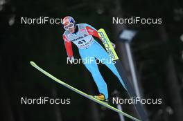 23.12.2007, Engelberg, Switzerland (SUI): Pavel Karelin (RUS) - FIS world cup ski jumping, individual HS137, Engelberg (SUI). www.nordicfocus.com. c Manzoni/NordicFocus. Every downloaded picture is fee-liable.