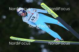 23.12.2007, Engelberg, Switzerland (SUI): Gregor Schlierenzauer (AUT) - FIS world cup ski jumping, individual HS137, Engelberg (SUI). www.nordicfocus.com. c Manzoni/NordicFocus. Every downloaded picture is fee-liable.