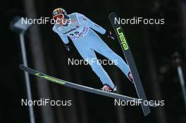 23.12.2007, Engelberg, Switzerland (SUI): Veli-Matti Lindstroem (FIN) - FIS world cup ski jumping, individual HS137, Engelberg (SUI). www.nordicfocus.com. c Manzoni/NordicFocus. Every downloaded picture is fee-liable.