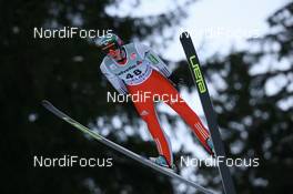 23.12.2007, Engelberg, Switzerland (SUI): Dennis Kornilov (RUS) - FIS world cup ski jumping, individual HS137, Engelberg (SUI). www.nordicfocus.com. c Manzoni/NordicFocus. Every downloaded picture is fee-liable.