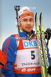 06.01.2008, Oberhof, Germany (GER): Nikolay Kruglov (RUS) - IBU World Cup biathlon, mass men - Oberhof (GER). www.nordicfocus.com. c Manzoni/NordicFocus. Every downloaded picture is fee-liable.