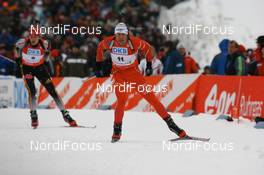 06.01.2008, Oberhof, Germany (GER): Halvard Hanevold (NOR) - IBU World Cup biathlon, mass men - Oberhof (GER). www.nordicfocus.com. c Manzoni/NordicFocus. Every downloaded picture is fee-liable.