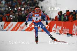 06.01.2008, Oberhof, Germany (GER): Maxim Tchoudov (RUS) - IBU World Cup biathlon, mass men - Oberhof (GER). www.nordicfocus.com. c Manzoni/NordicFocus. Every downloaded picture is fee-liable.