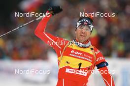 06.01.2008, Oberhof, Germany (GER): Ole Einar Bjoerndalen (NOR) - IBU World Cup biathlon, mass men - Oberhof (GER). www.nordicfocus.com. c Manzoni/NordicFocus. Every downloaded picture is fee-liable.