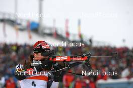 06.01.2008, Oberhof, Germany (GER): Magdalena Neuner (GER) - IBU World Cup biathlon, mass women - Oberhof (GER). www.nordicfocus.com. c Manzoni/NordicFocus. Every downloaded picture is fee-liable.