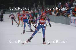 06.01.2008, Oberhof, Germany (GER): Olga Anisimova (RUS) - IBU World Cup biathlon, mass women - Oberhof (GER). www.nordicfocus.com. c Manzoni/NordicFocus. Every downloaded picture is fee-liable.