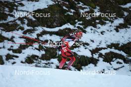 13.01.2008, Ruhpolding, Germany (GER): Matthias Simmen (SUI) - IBU world cup biathlon, pursuit men, Ruhpolding (GER). www.nordicfocus.com. c Manzoni/NordicFocus. Every downloaded picture is fee-liable.
