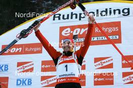 13.01.2008, Ruhpolding, Germany (GER): Michael Greis (GER) - IBU world cup biathlon, pursuit men, Ruhpolding (GER). www.nordicfocus.com. c Manzoni/NordicFocus. Every downloaded picture is fee-liable.