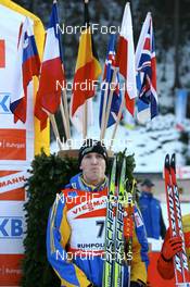 13.01.2008, Ruhpolding, Germany (GER): Bjoern Ferry (SWE) - IBU world cup biathlon, pursuit men, Ruhpolding (GER). www.nordicfocus.com. c Manzoni/NordicFocus. Every downloaded picture is fee-liable.