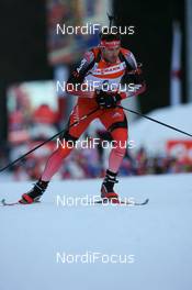 13.01.2008, Ruhpolding, Germany (GER): Simon Hallenbarter (SUI) - IBU world cup biathlon, pursuit men, Ruhpolding (GER). www.nordicfocus.com. c Manzoni/NordicFocus. Every downloaded picture is fee-liable.