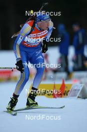 13.01.2008, Ruhpolding, Germany (GER): Bjoern Ferry (SWE) - IBU world cup biathlon, pursuit men, Ruhpolding (GER). www.nordicfocus.com. c Manzoni/NordicFocus. Every downloaded picture is fee-liable.