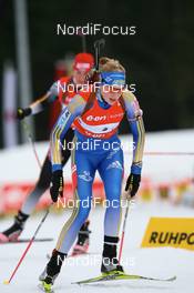 13.01.2008, Ruhpolding, Germany (GER): Helena Jonsson (SWE) - IBU world cup biathlon, pursuit women, Ruhpolding (GER). www.nordicfocus.com. c Manzoni/NordicFocus. Every downloaded picture is fee-liable.