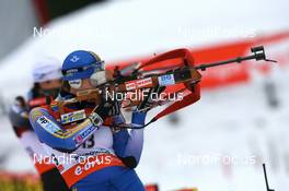 13.01.2008, Ruhpolding, Germany (GER): Anna Carin Olofsson (SWE) - IBU world cup biathlon, pursuit women, Ruhpolding (GER). www.nordicfocus.com. c Manzoni/NordicFocus. Every downloaded picture is fee-liable.