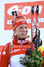 13.01.2008, Ruhpolding, Germany (GER): Solveig Rogstad (NOR) - IBU world cup biathlon, pursuit women, Ruhpolding (GER). www.nordicfocus.com. c Manzoni/NordicFocus. Every downloaded picture is fee-liable.