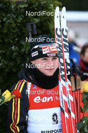 13.01.2008, Ruhpolding, Germany (GER): Andrea Henkel (GER) - IBU world cup biathlon, pursuit women, Ruhpolding (GER). www.nordicfocus.com. c Manzoni/NordicFocus. Every downloaded picture is fee-liable.
