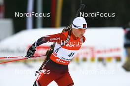 13.01.2008, Ruhpolding, Germany (GER): Sandra Keith (CAN) - IBU world cup biathlon, pursuit women, Ruhpolding (GER). www.nordicfocus.com. c Manzoni/NordicFocus. Every downloaded picture is fee-liable.