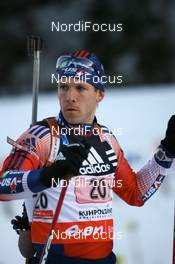 10.01.2008, Ruhpolding, Germany (GER): Lowell Bailey (USA) - IBU world cup biathlon, relay men, Ruhpolding (GER). www.nordicfocus.com. c Manzoni/NordicFocus. Every downloaded picture is fee-liable.