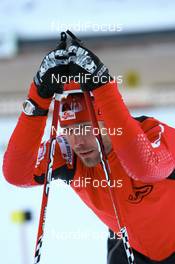 10.01.2008, Ruhpolding, Germany (GER): Daniel Mesotitsch (AUT) - IBU world cup biathlon, relay men, Ruhpolding (GER). www.nordicfocus.com. c Manzoni/NordicFocus. Every downloaded picture is fee-liable.